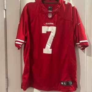 49ers NFL Red Jersey XL- kaepernick